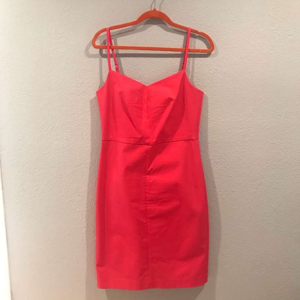 Banana Republic Pink Midi Dress